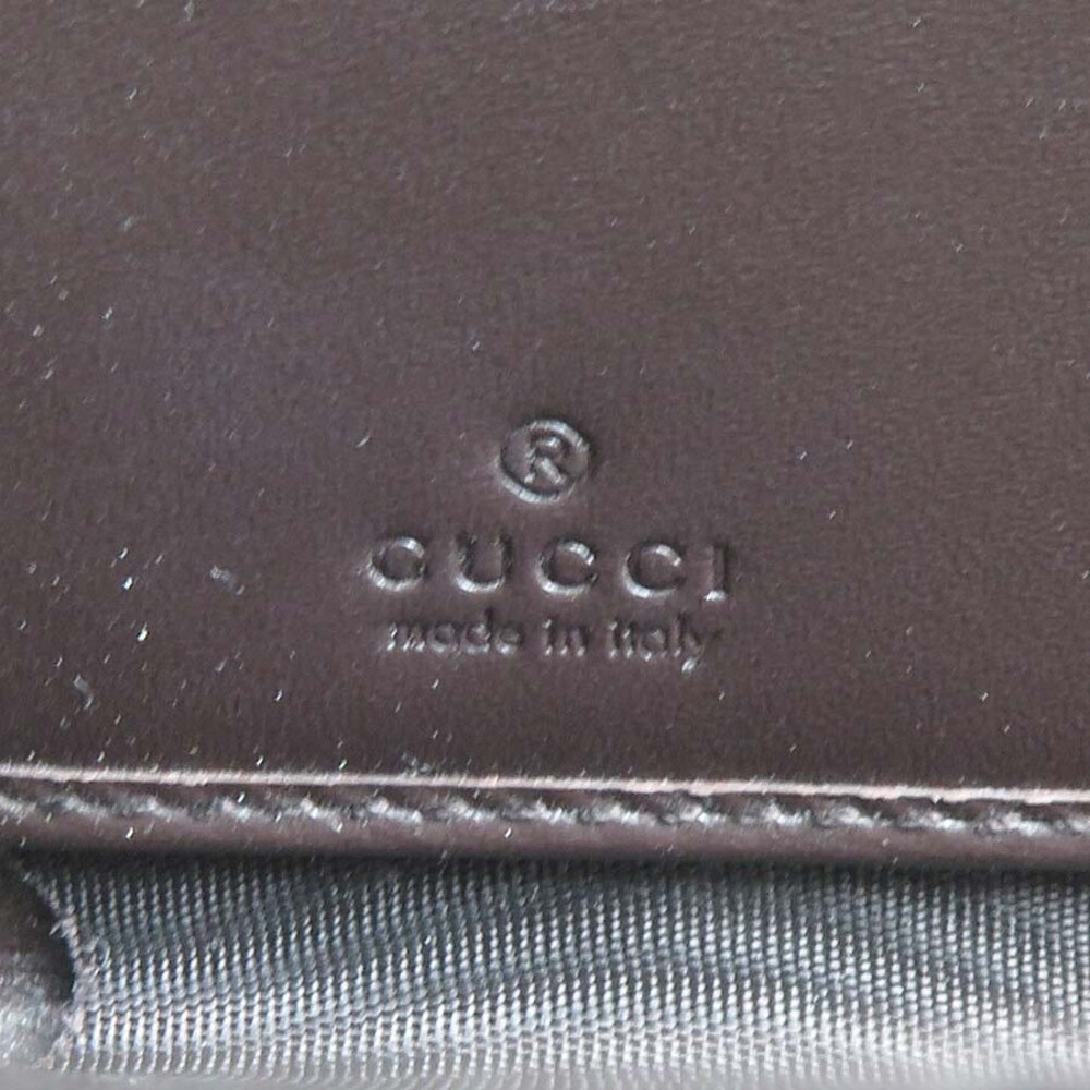 Auth Gucci Guccissima Zip Around Long #268199G21B - Picture 6 of 8
